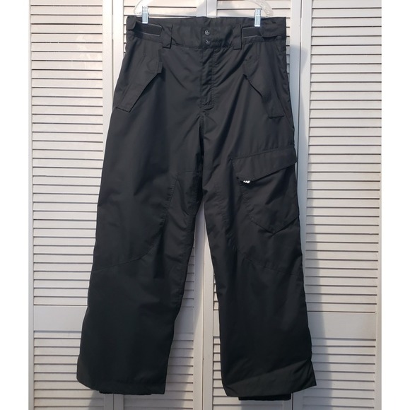 wedze Other - Wed'ze Ski Snowboard Pants Men's Large 38x32 Black Adjustable Waist Lined Padded